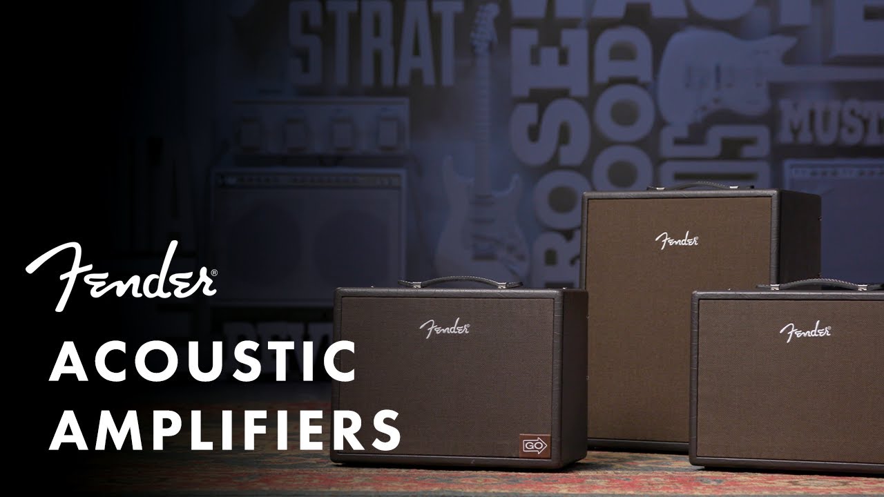 Серия акустических усилителей | Усилители Fender | Fender