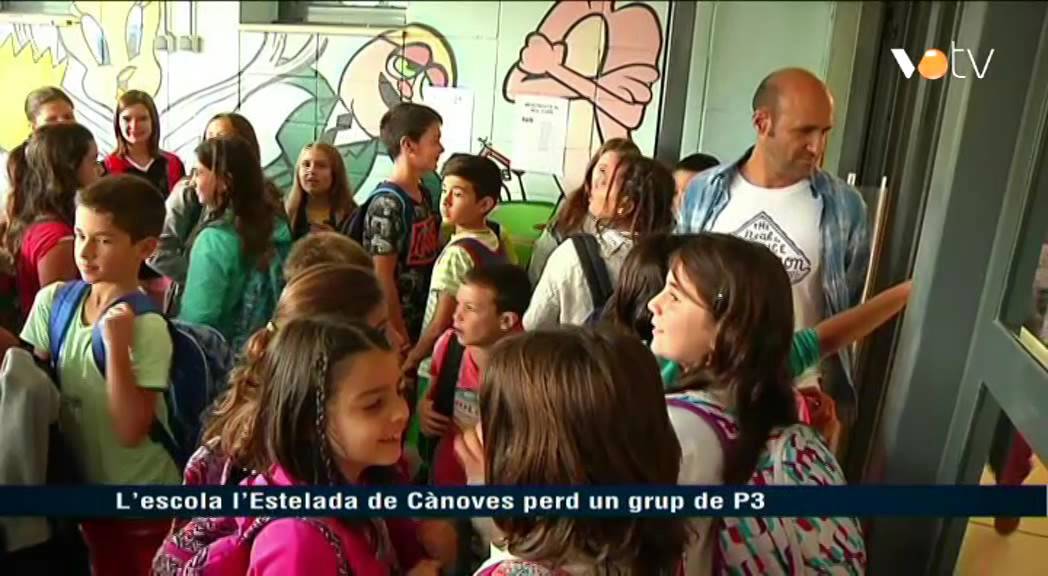 VOTV - L'escola l'Estelada de Cànoves perd un grup de P3