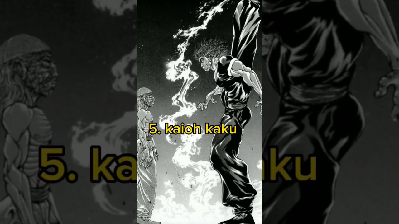 Top 7 baki character that probably can defeat yujiro hanma #anime #manga #baki