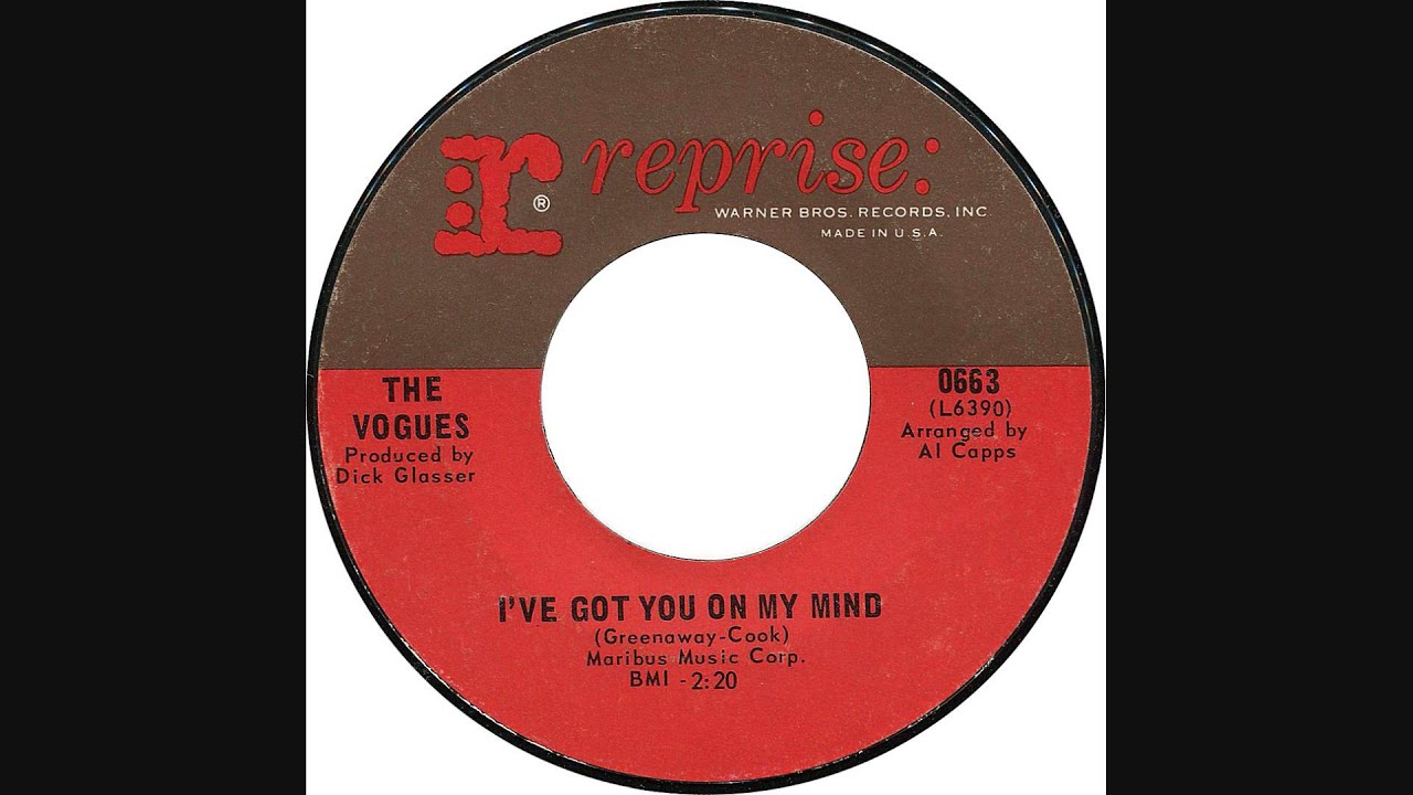 The Vogues - I've Got You On My Mind (1968)