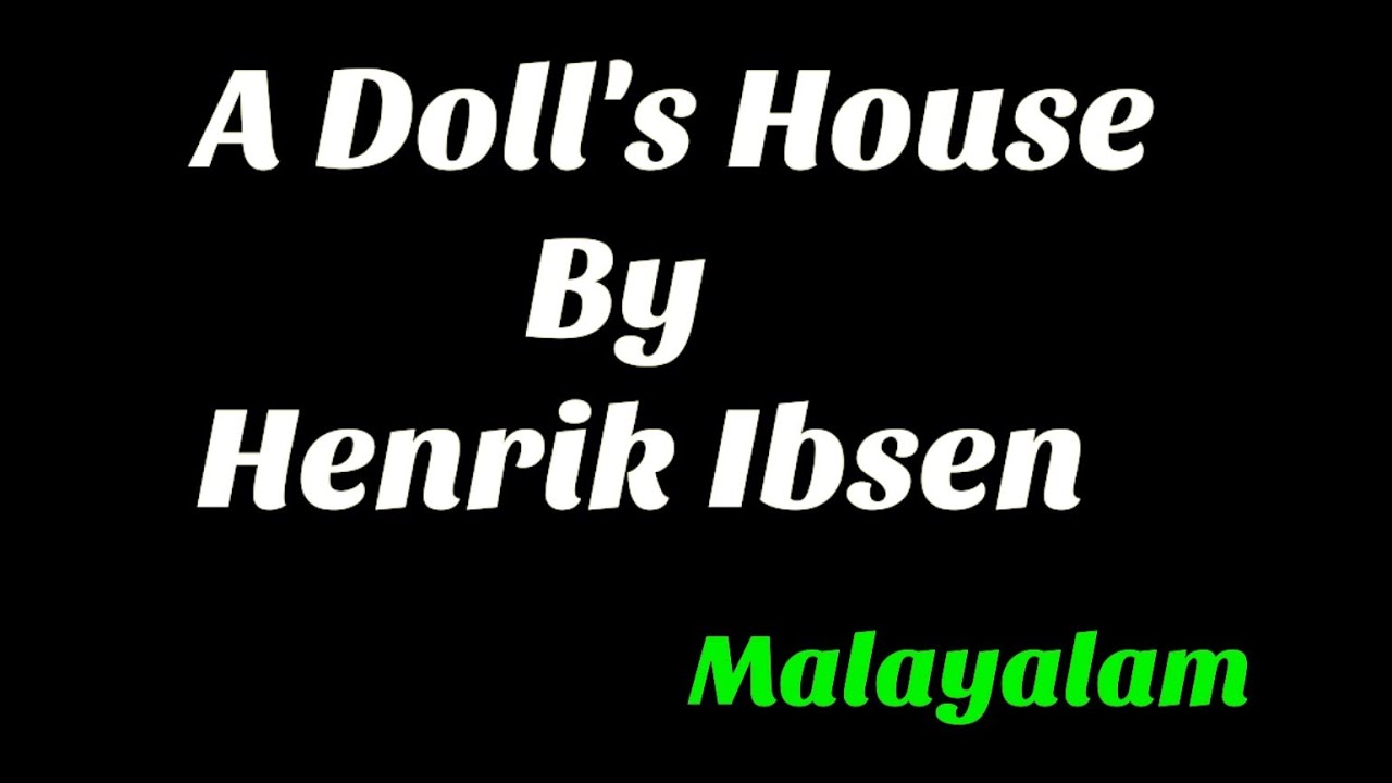 A Doll's House by Henrik Ibsen in Malayalam