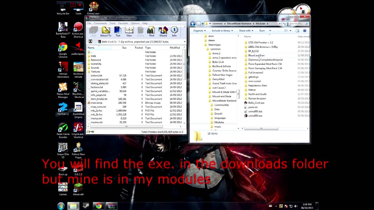 Mount and Blade Mod Tutorial