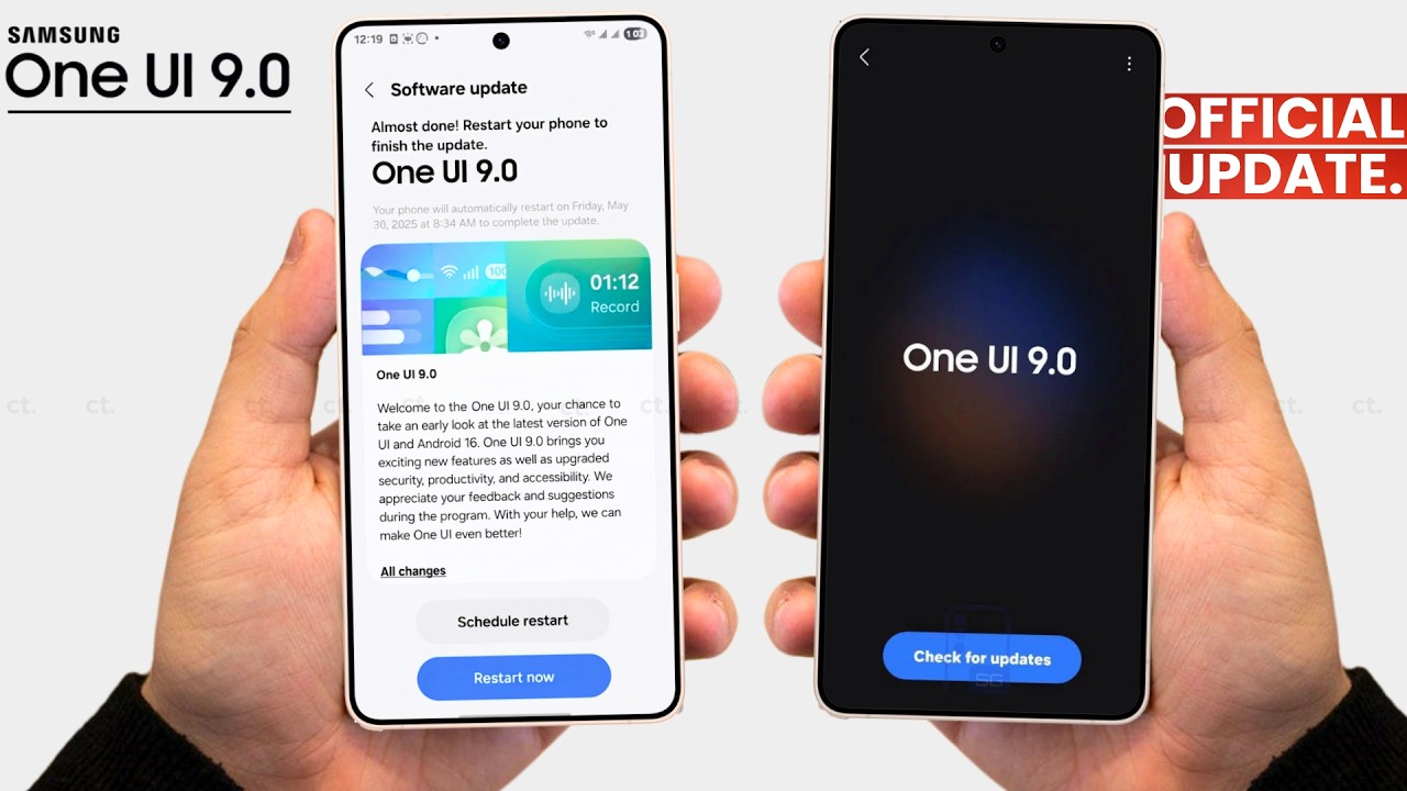 Samsung One UI 9 &mdash; ОФИЦИАЛЬНОЕ ОБНОВЛЕНИЕ ВЫШЛО!