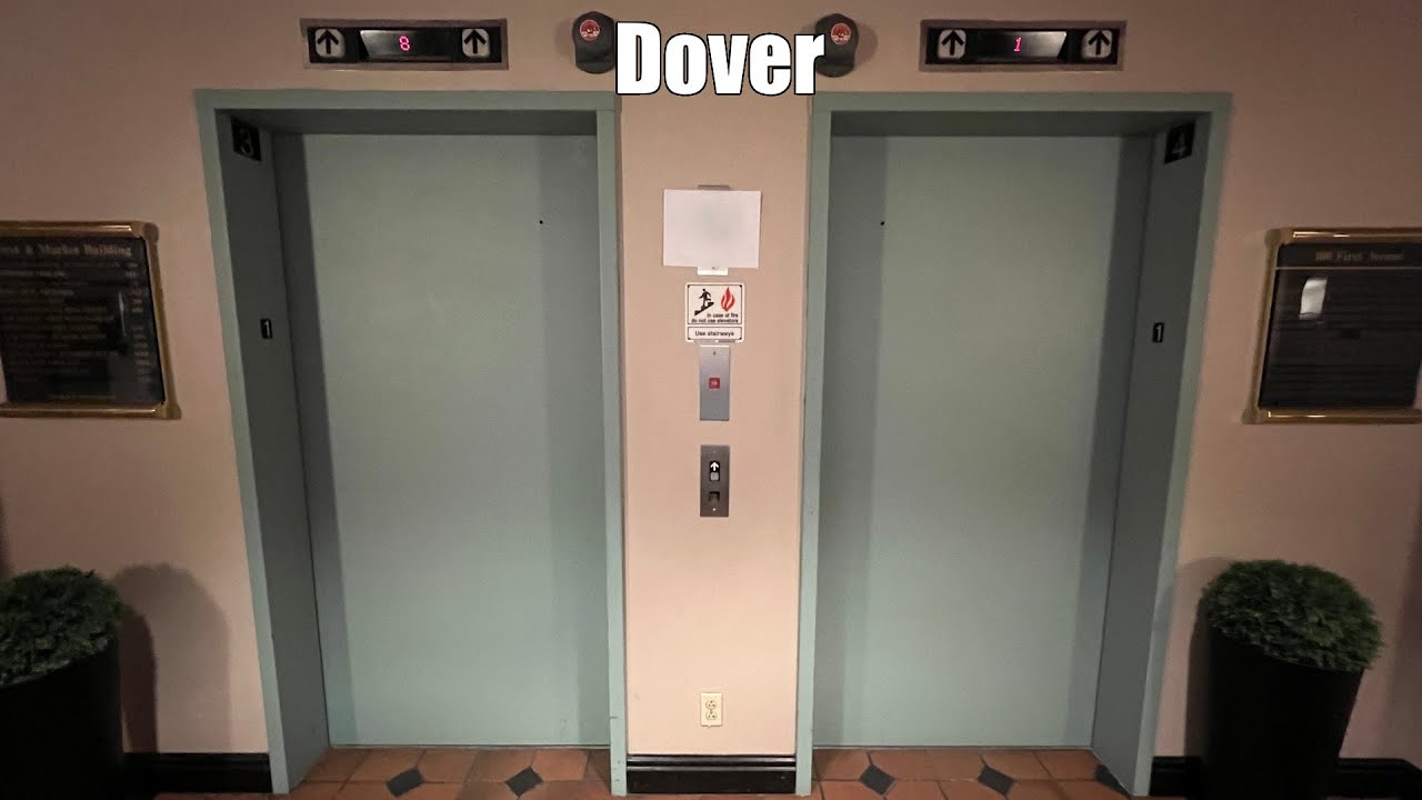 Dover Traction Elevator at the First and Market Building in Pittsburgh, PA