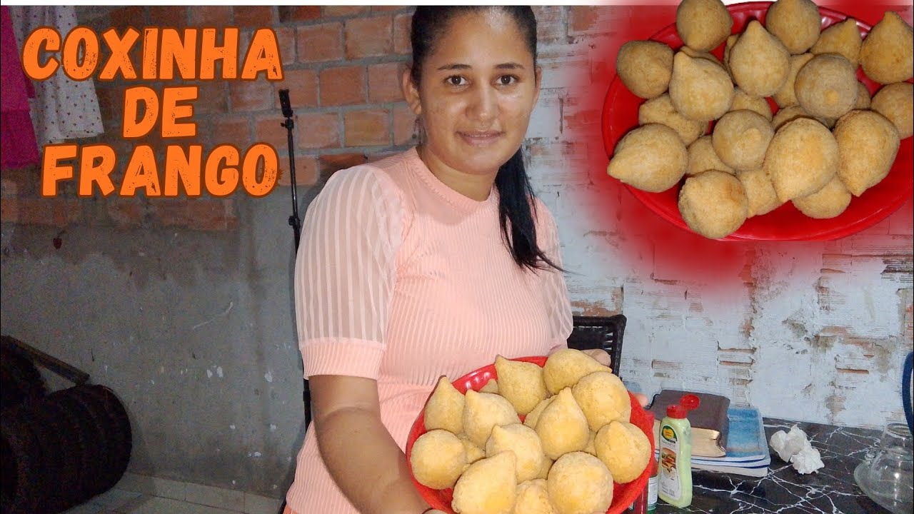 Receita de coxinha de frango| uma delícia|🍗🍗