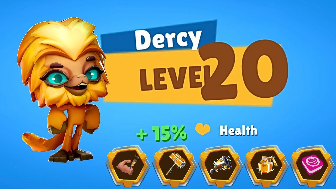 Level 20 Dercy Destroying The Zoo | Zooba