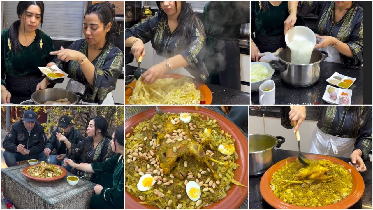 رفيسة بلدية بالدجاج البلدي على حقها و طريقها 👌😋