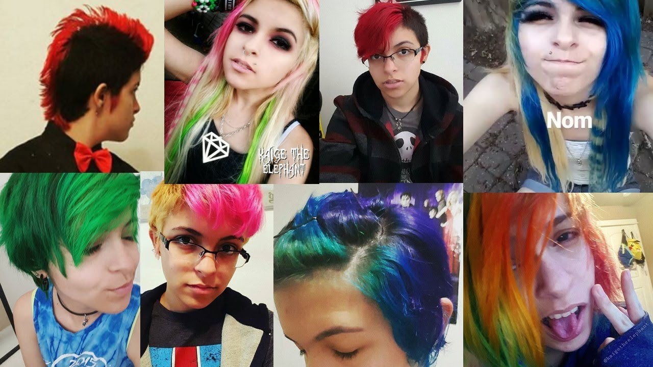 Emo/Scene Hair Timeline