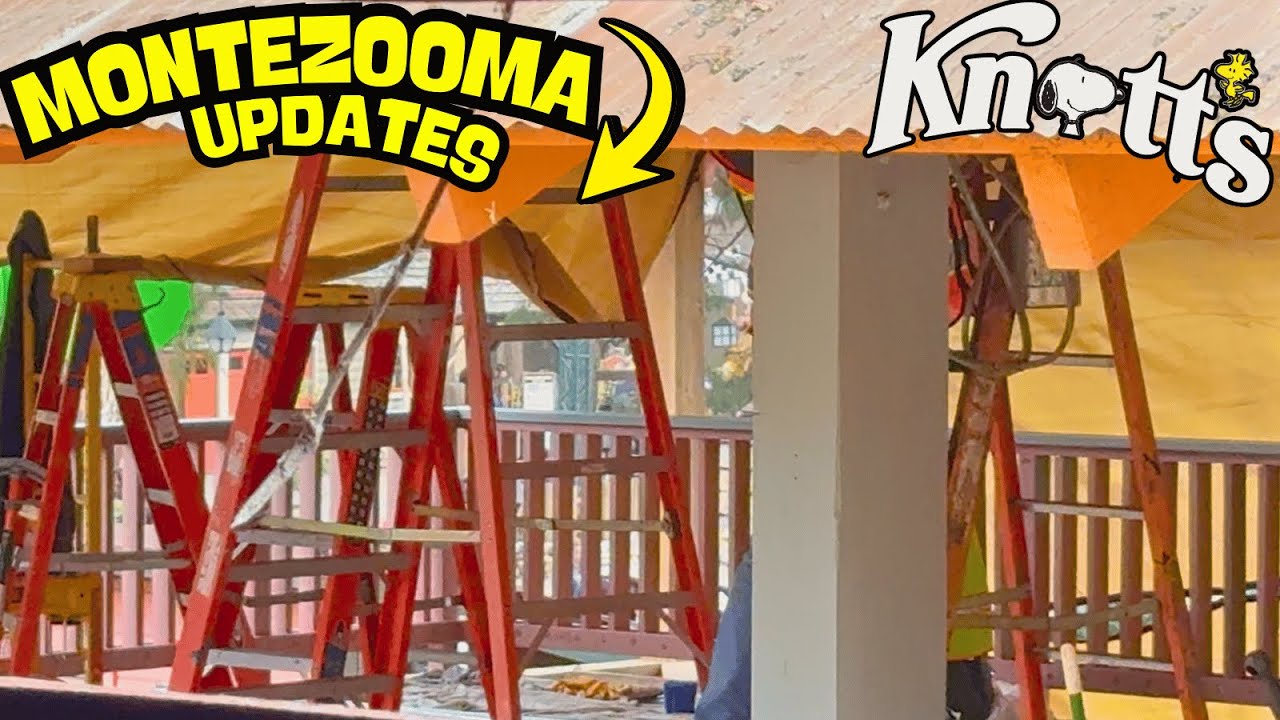 NEW! Knott's Berry Farm 2026 Park Updates | HUGE MonteZOOMa Progress, Merch, & Filming at Knotts!