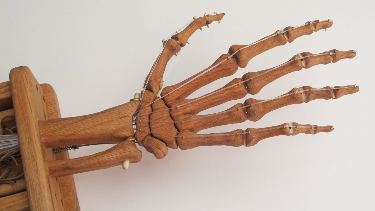 Wood Skeleton Hand - Making It Work