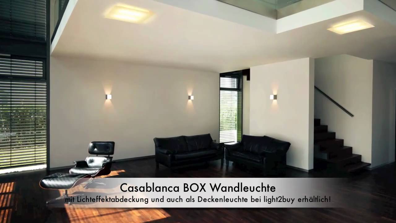 Casablanca Leuchten BOX Wandleuchte / Deckenleuchte