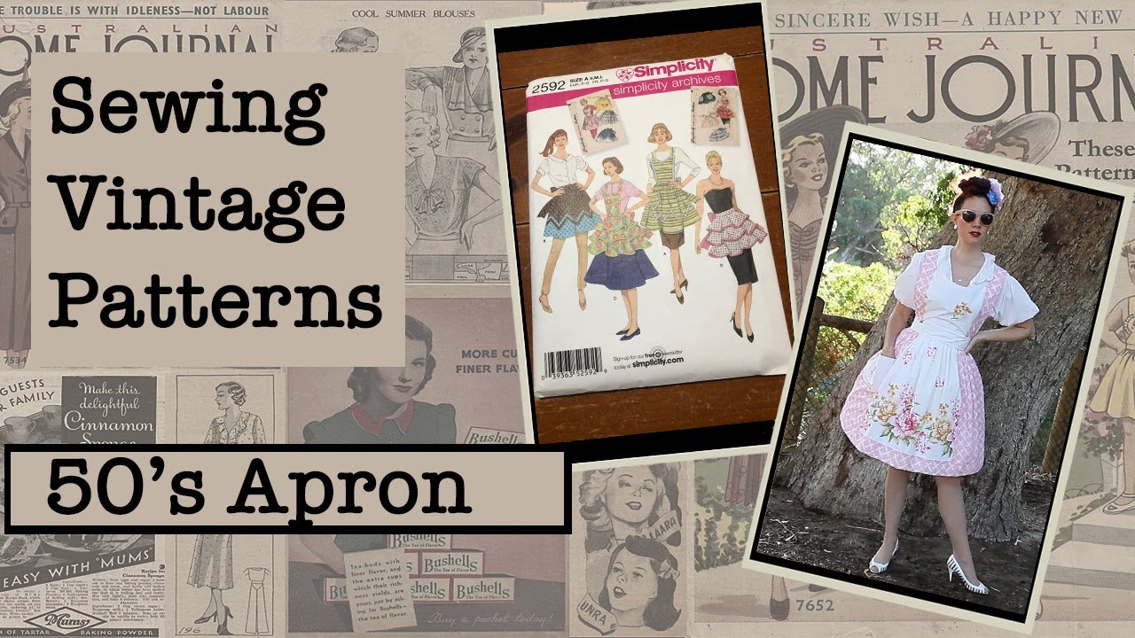 Pillowcase becomes 50's style apron