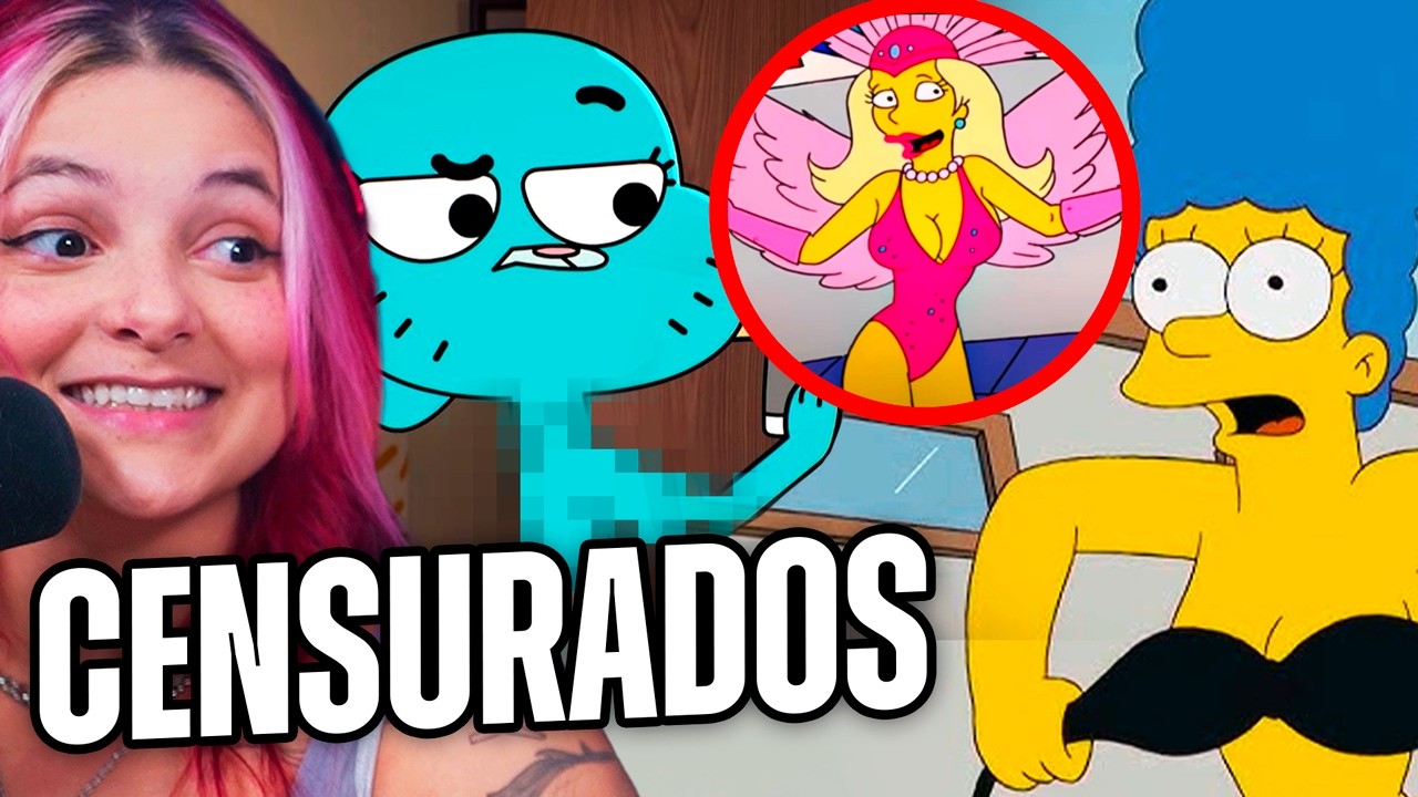 DESENHOS que foram BANIDOS por motivos CURIOSOS - react