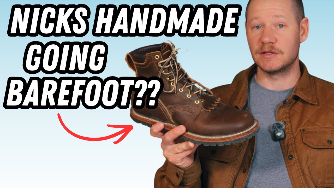Возможны ли неразрушимые ботинки для ходьбы босиком? Обзор ботинок Nicks Handmade Boots Ridgeline.
