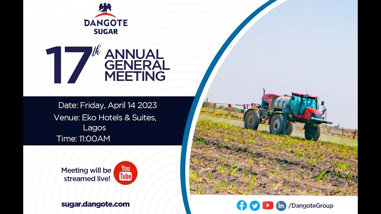 Dangote Sugar Refinery 17th Annual General Meeting