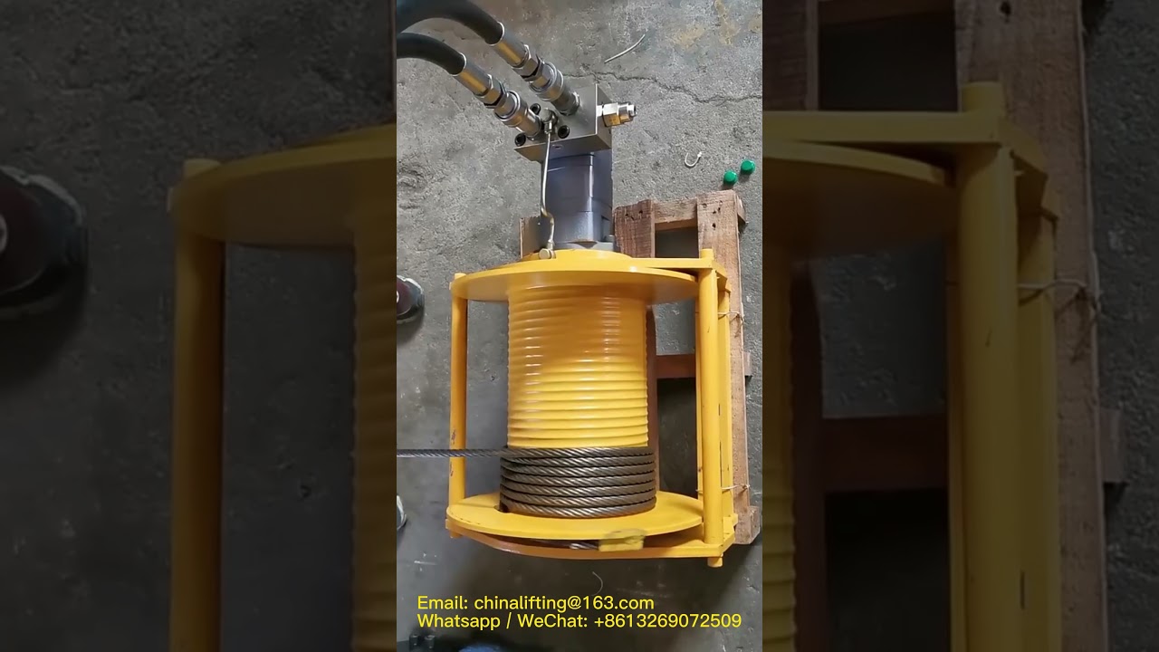 20 2 Ton Hydraulic Winch For Small Cranes,China Factory Small Hydraulic Winch   Buy 20 Ton Hydraulic