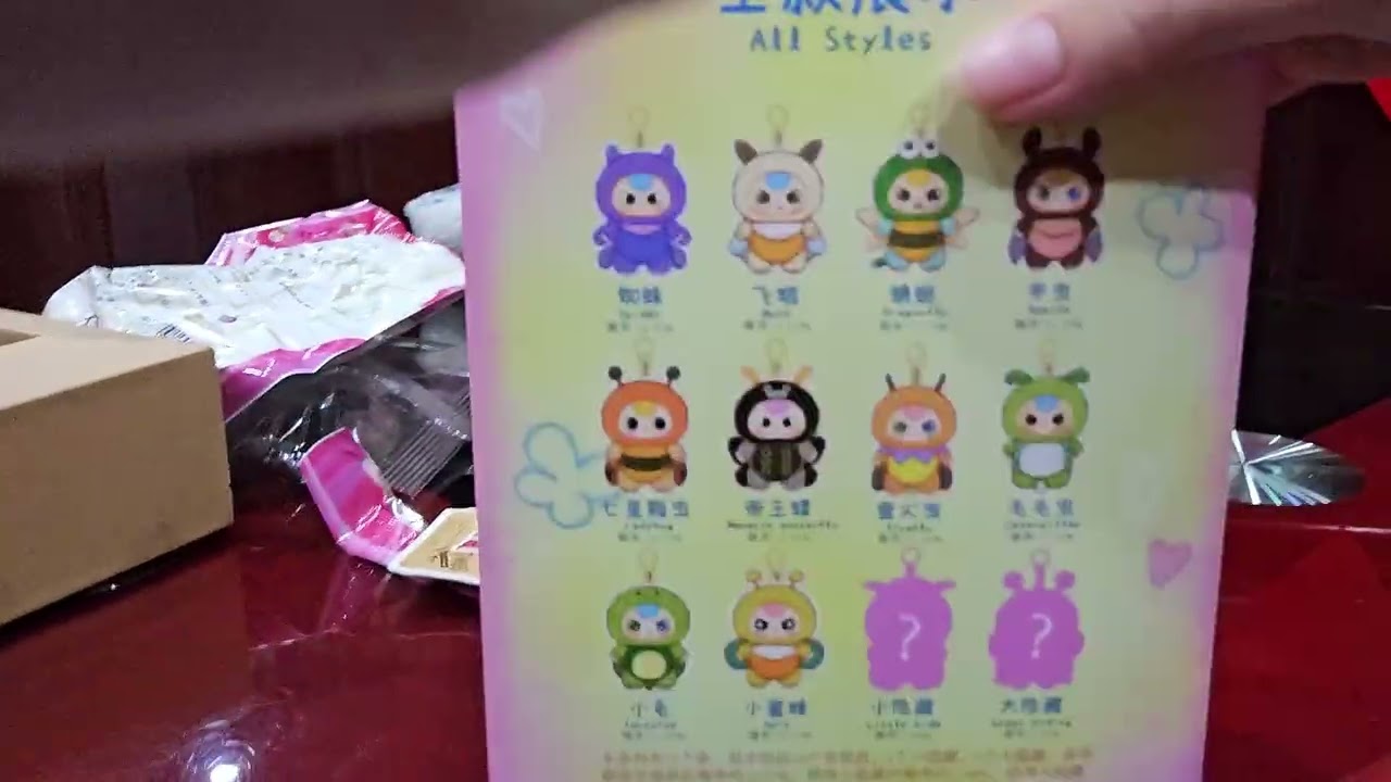 Unbox baby three côn trùng và baby three mini