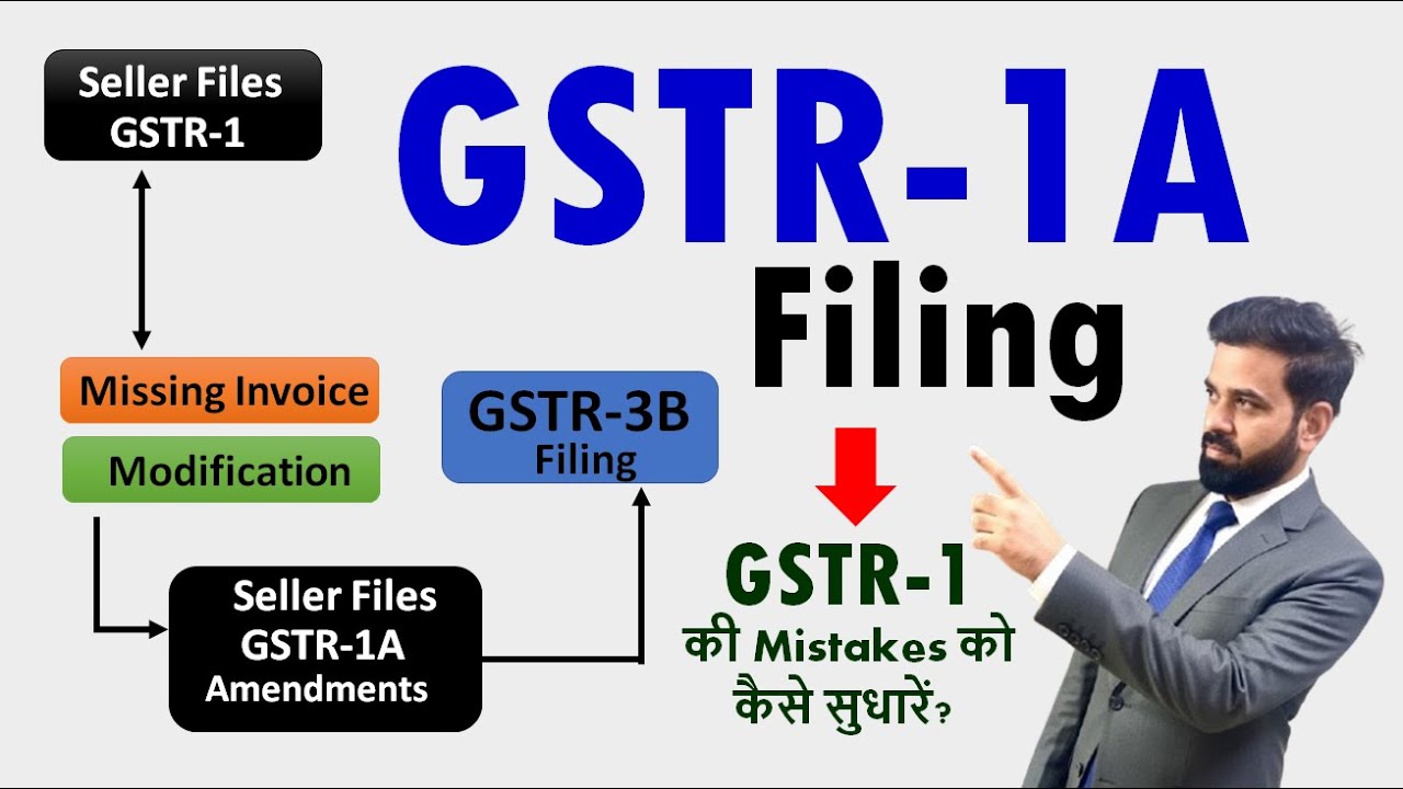 GSTR-1A Kya Hai? 🤔 GSTR-1 Aur GSTR-3B Mismatch Ka Final Solution | Errors Correct Before 3B