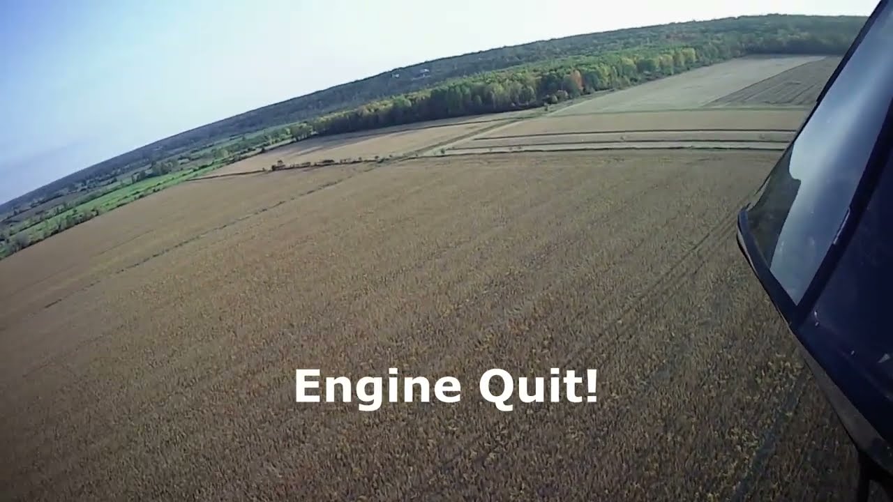 Finally the engine quit in flight.  The Chinook can glide!