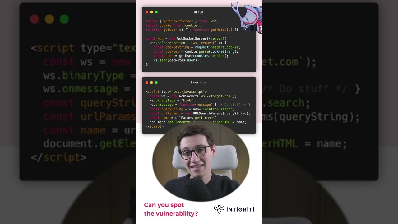 Can You Spot The Vulnerability? Cross-site WebSocket Hijacking