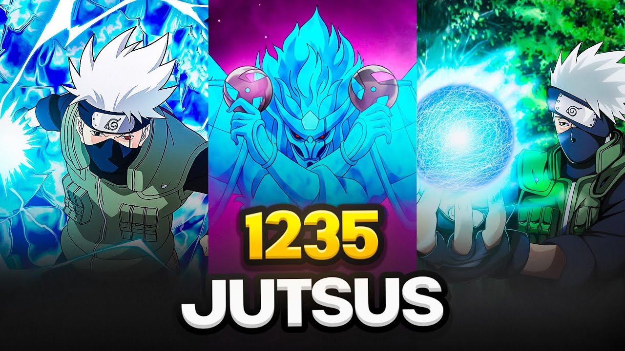 TODOS JUTSUS DO KAKASHI EM NARUTO E BORUTO!