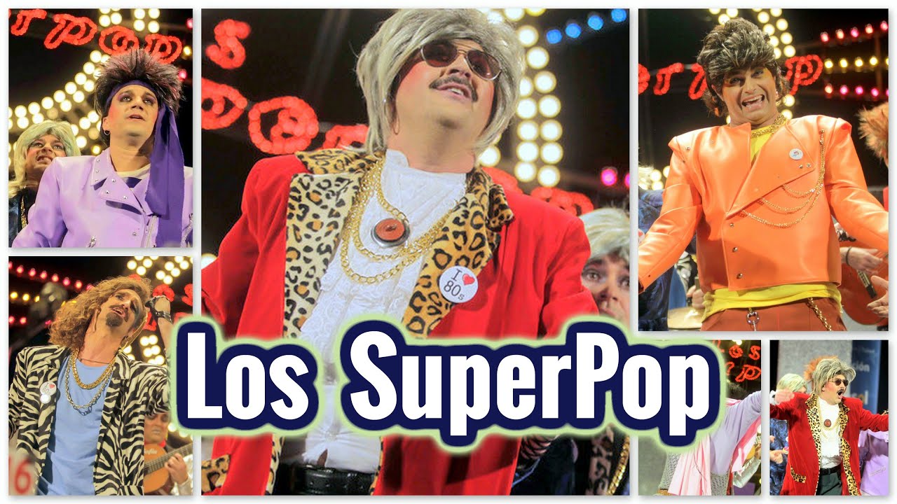 Chirigota LOS SUPERPOP (Chirigota Ochentera) TODO el Repertorio | 1º Premio Carnaval de Cádiz 2015