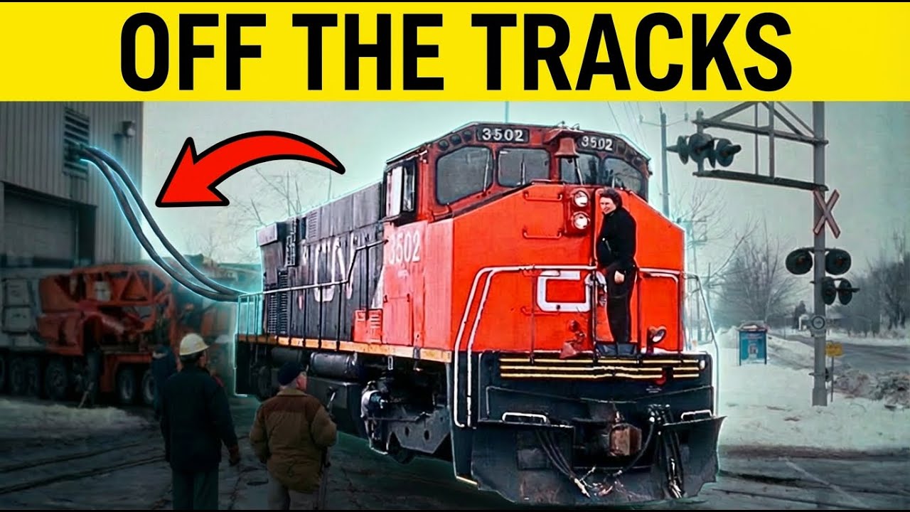 The Locomotive That Ran on Asphalt to POWER a City