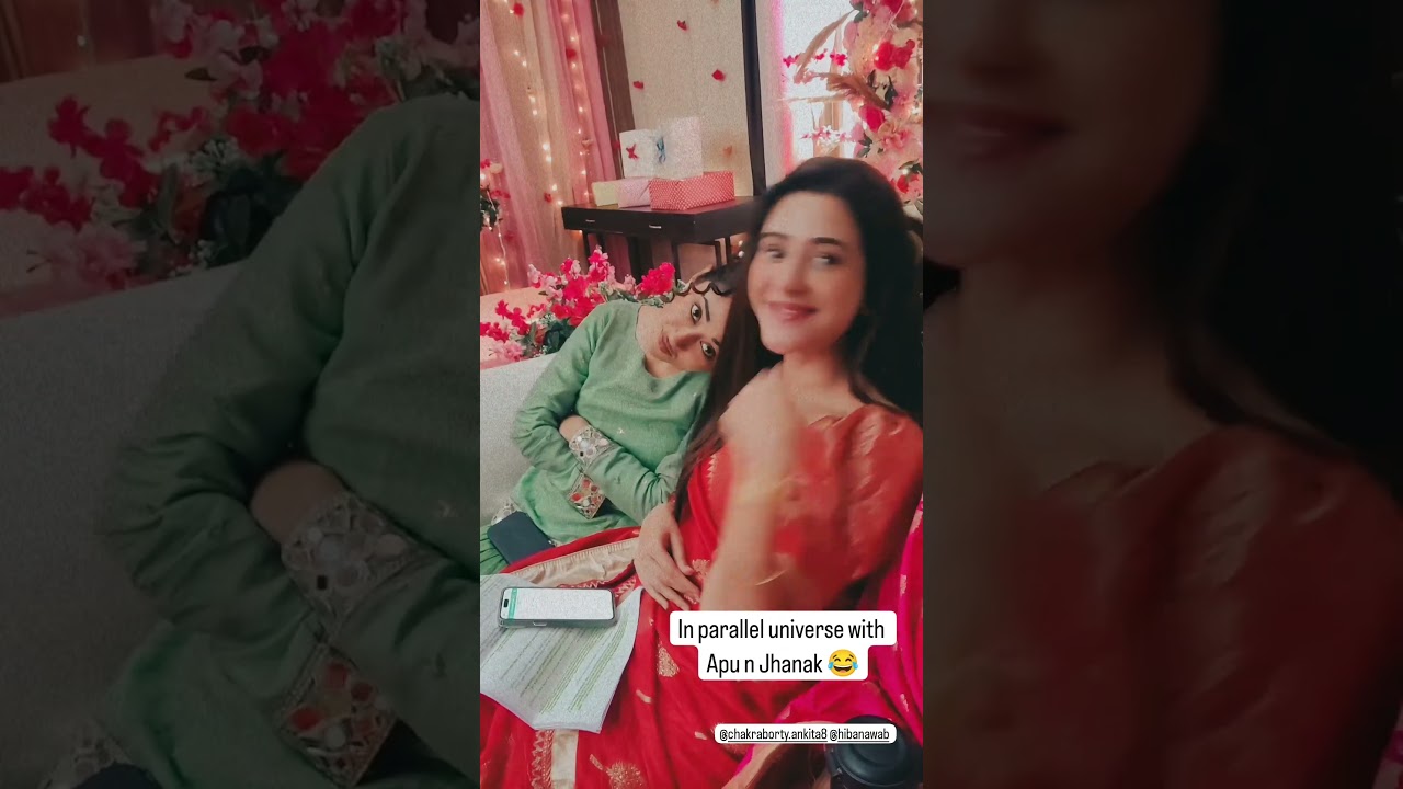 Jhanak Fun Behind the Scenes 💚💙 Fun Vibe 😀 Jhanak Today's Episode New promo #hibanawab