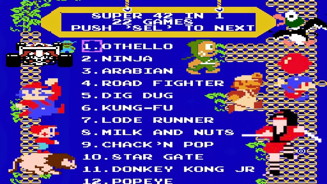 Retro Blast! NES 42 in 1 Full Game Tested & Gameplay