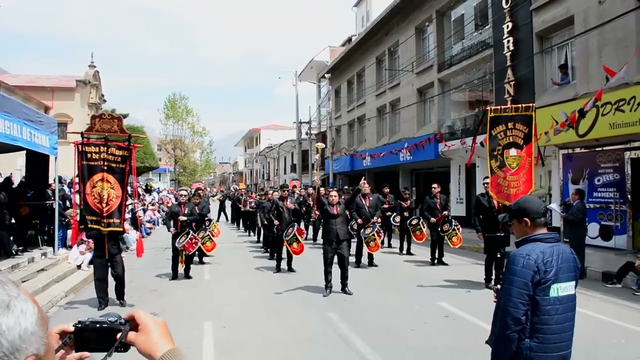 Banda de Ex-Alumnos Vicentinos-Tarma - Gran Desfile 21/09/2025