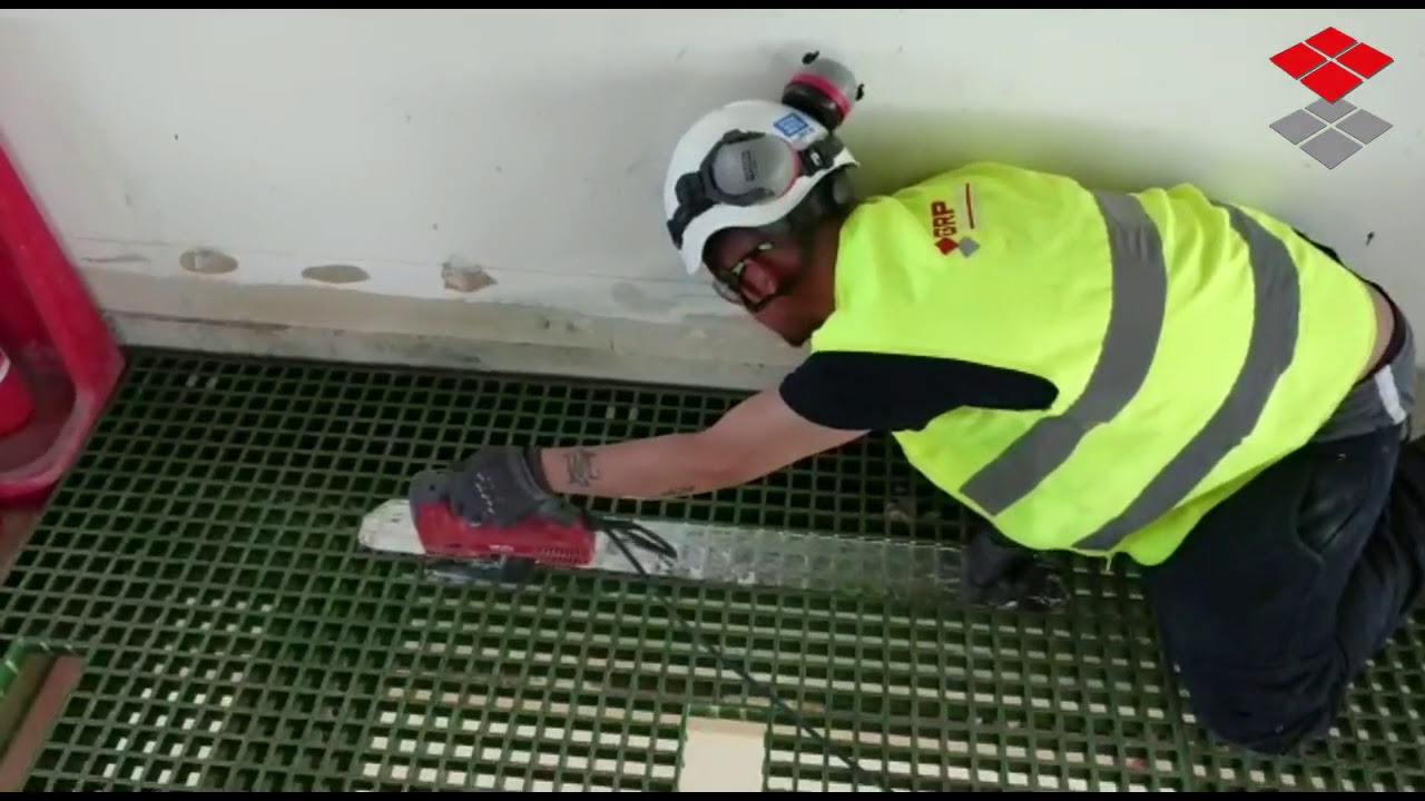 Service cut outs for GRP Risers