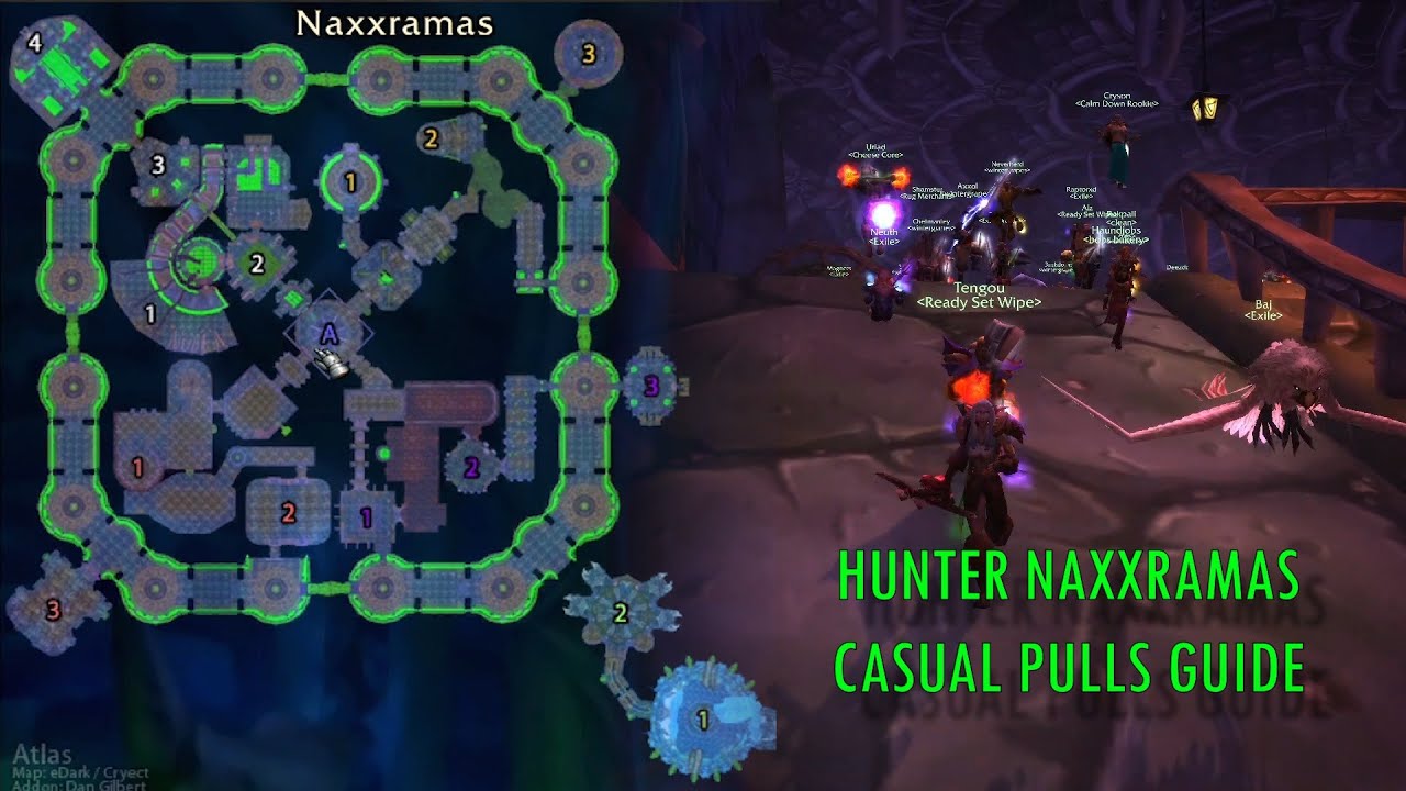 WoW Classic — руководство по рейдам для охотников на Наксрамасе