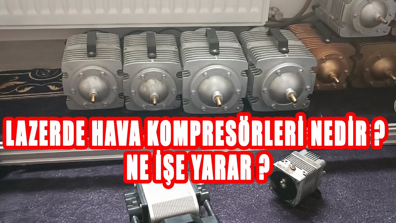 Hava kompresörü (Air Asist) Nedir ? Ne işe yarar ? Lazer CNC