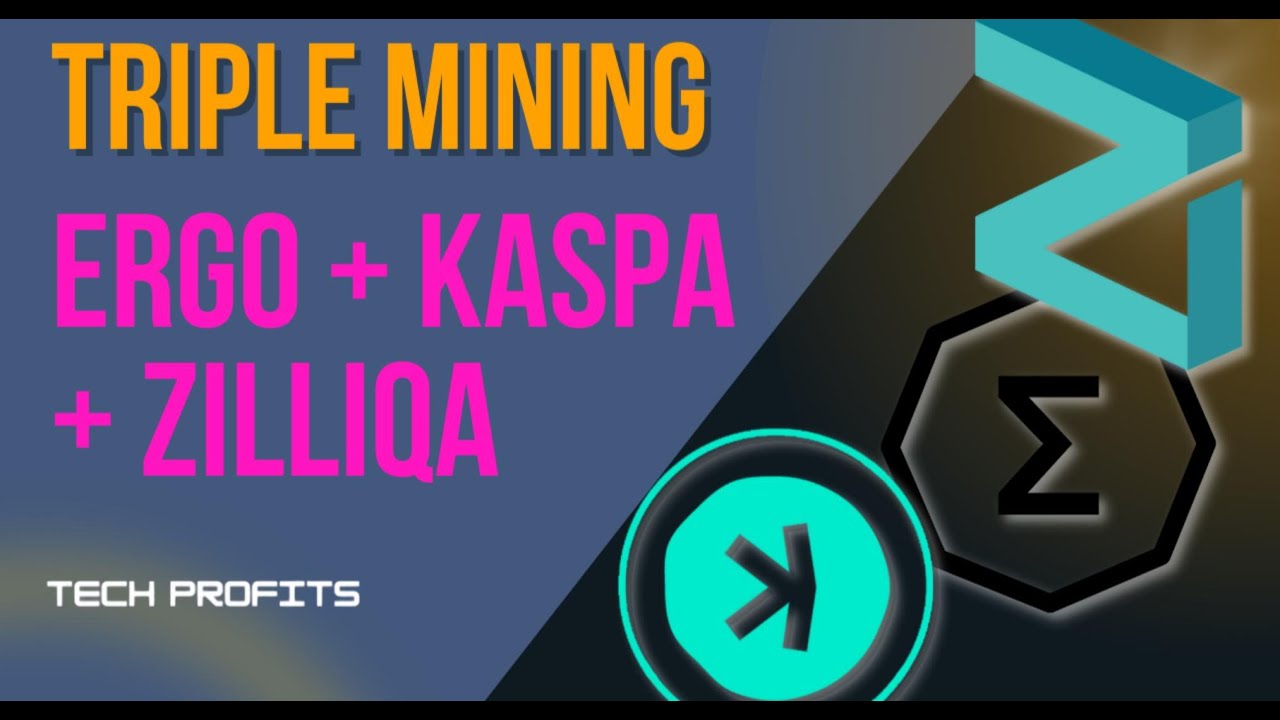 How to triple mining  Ergo+Kaspa+Zilliqa - fill your bags, you will be rich in the bullrun