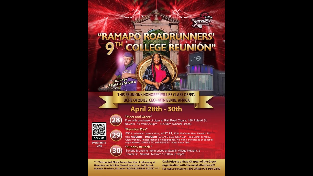 Ramapo Roadrunners' 9th College Reunion Weekend
