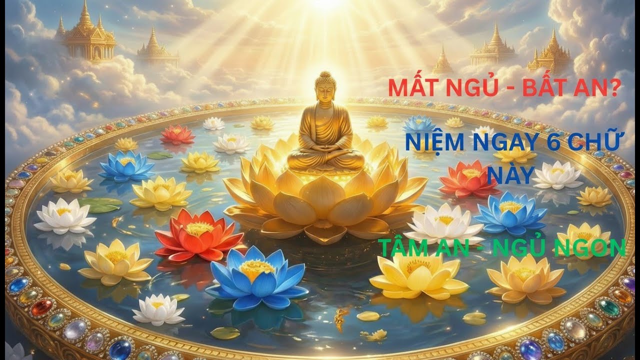Phật Dạy: Đêm Nằm Trằn Trọc Khó Ngủ, Hãy Niệm Ngay 6 Chữ Này – Tâm An, Nghiệp Tan, Phước Báu Tự Về