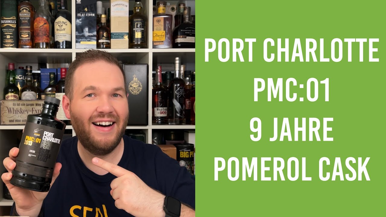 Port Charlotte PMC:01 - 9 Jahre - Pomerol Cask - Islay Whisky Verkostung | Friendly Mr. Z