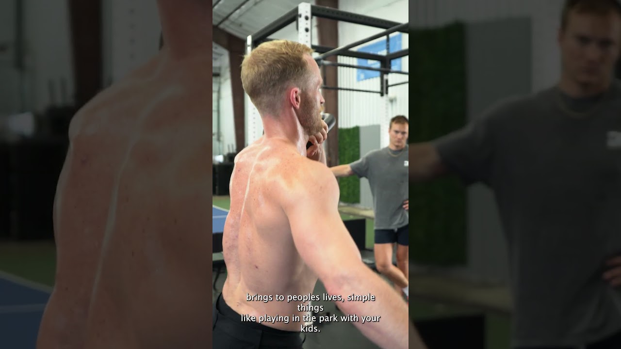Head trainer at CrossFit Central Levi Deike