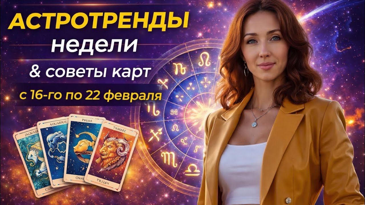 🧿НЕДЕЛЯ 16-22.02🧿 АСТРОТРЕНДЫ И СОВЕТЫ КАРТ ОТ ТАТЬЯНЫ ИВАНОВСКОЙ 