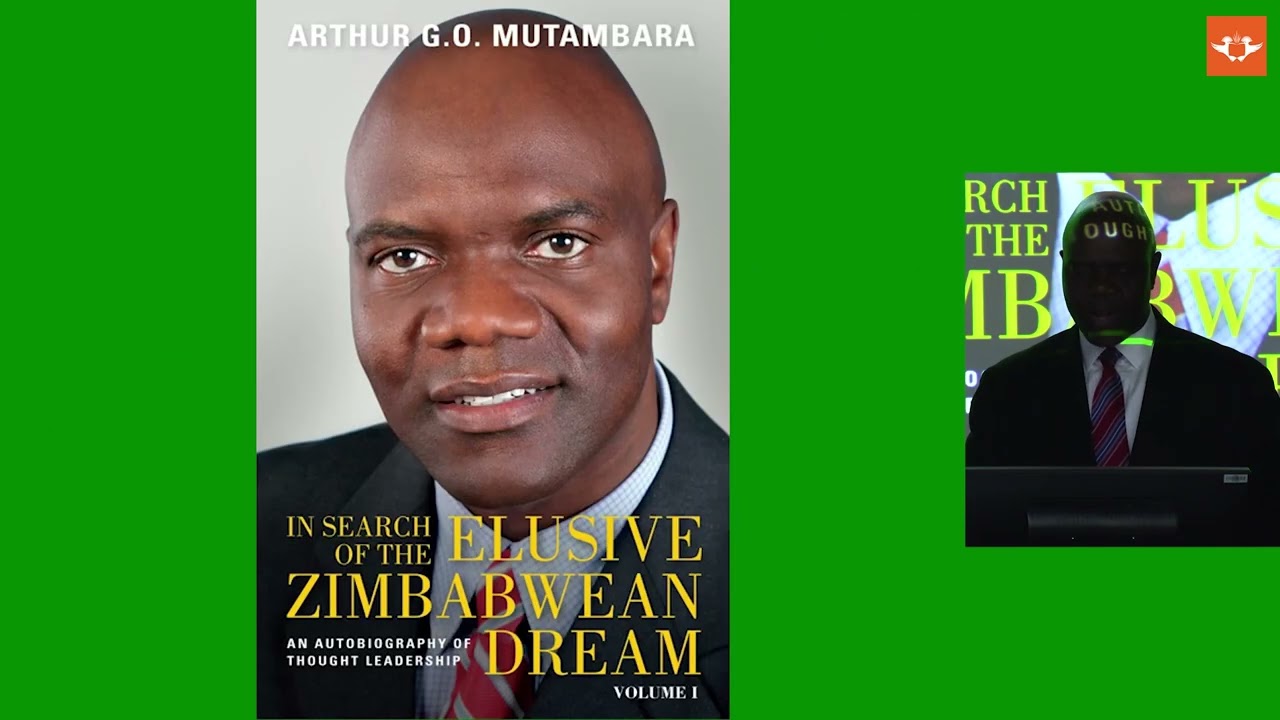 GIBS Book Launch Prof Arthur Mutambara   In Search of the Elusive Zimbabwean Dream Vol 3