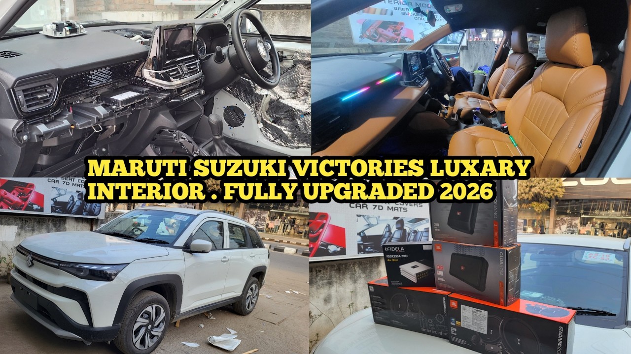 MARUTI SUZUKI VICTORIES LUXURIOUS INTERIOR | VICTORIES INTERIOR MODIFIED