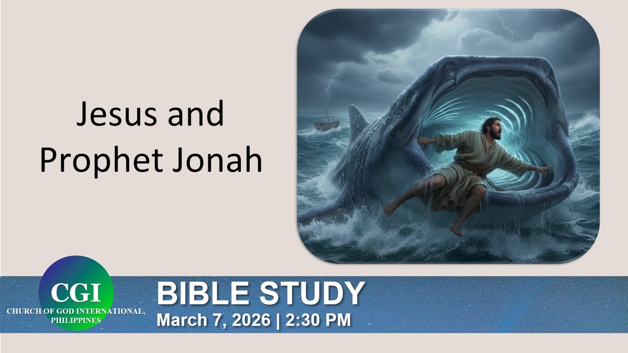 Jesus and Prophet Jonah | Bible Study (March 7, 2026)