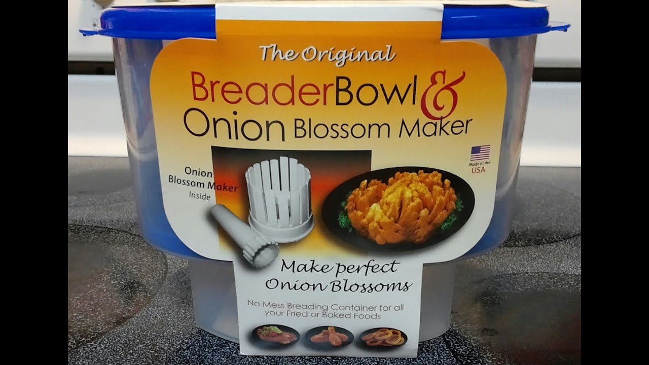 Product Review - The Original Breader Bowl & Onion Blossom Maker