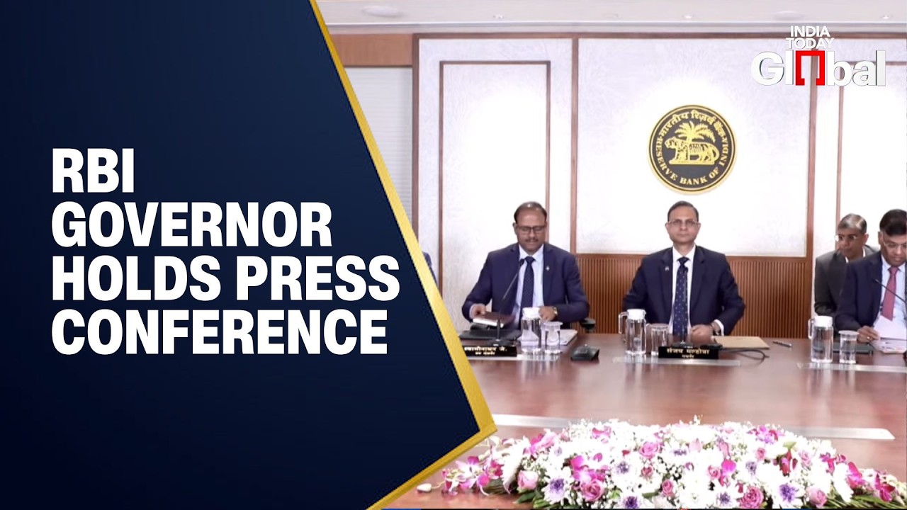 LIVE: RBI Governor Sanjay Malhotra Press Conference | Monetary Policy | Interest Rates