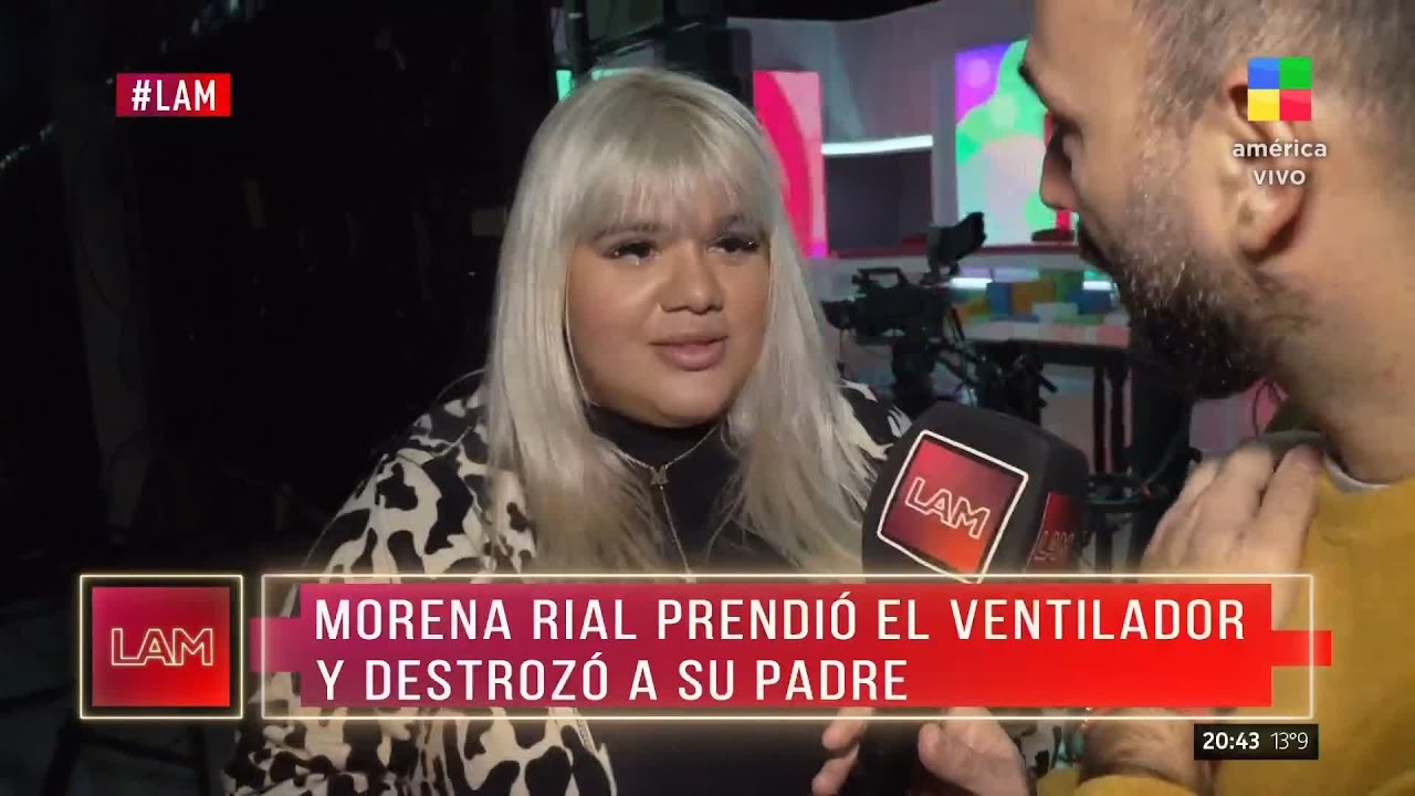 MORENA RIAL APUNT&Oacute; CONTRA su PADRE: 