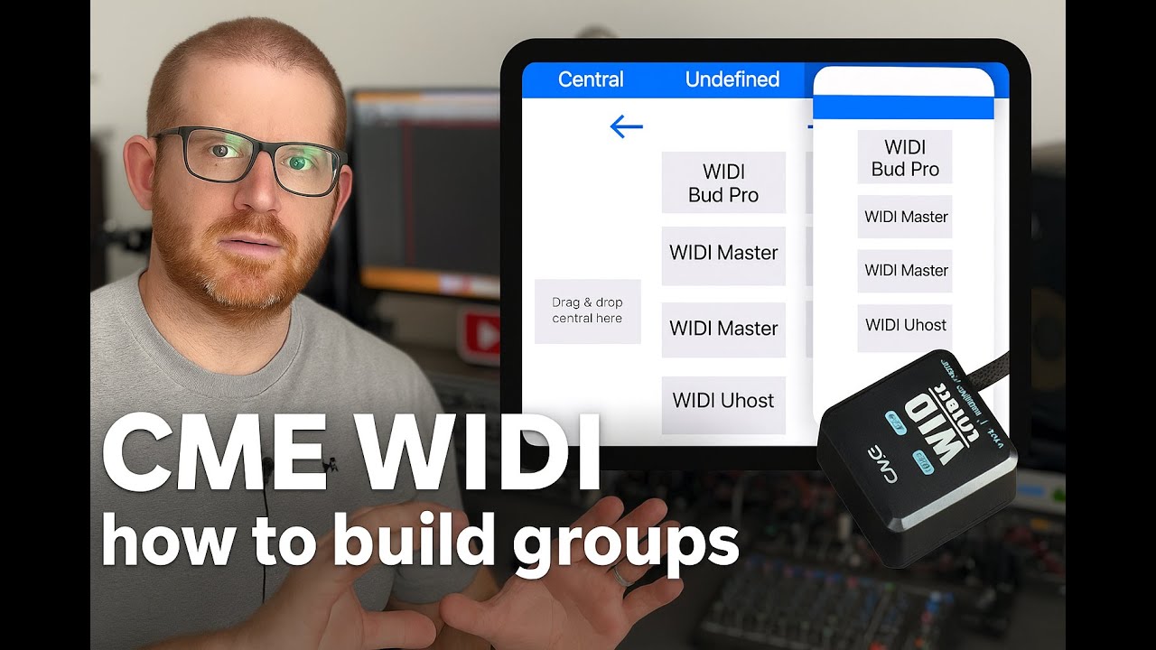 CME widi groups, how to do it easily