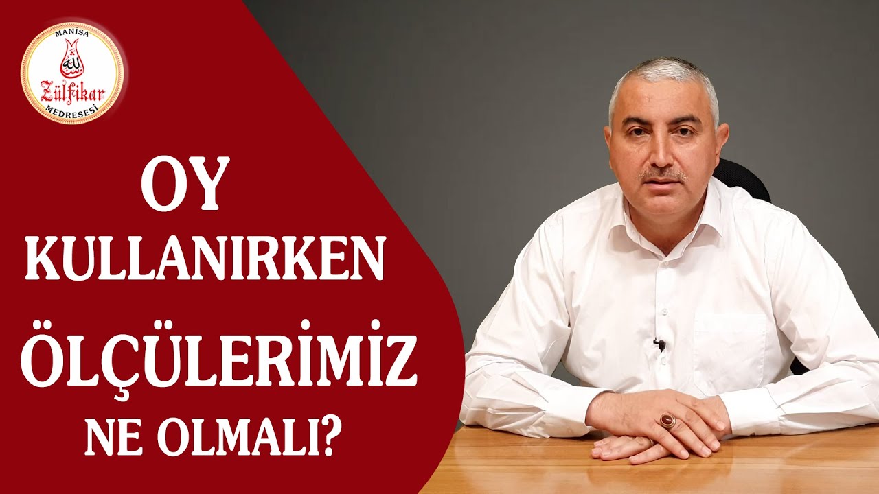 OYUMUZU KİME VERECEĞİZ?