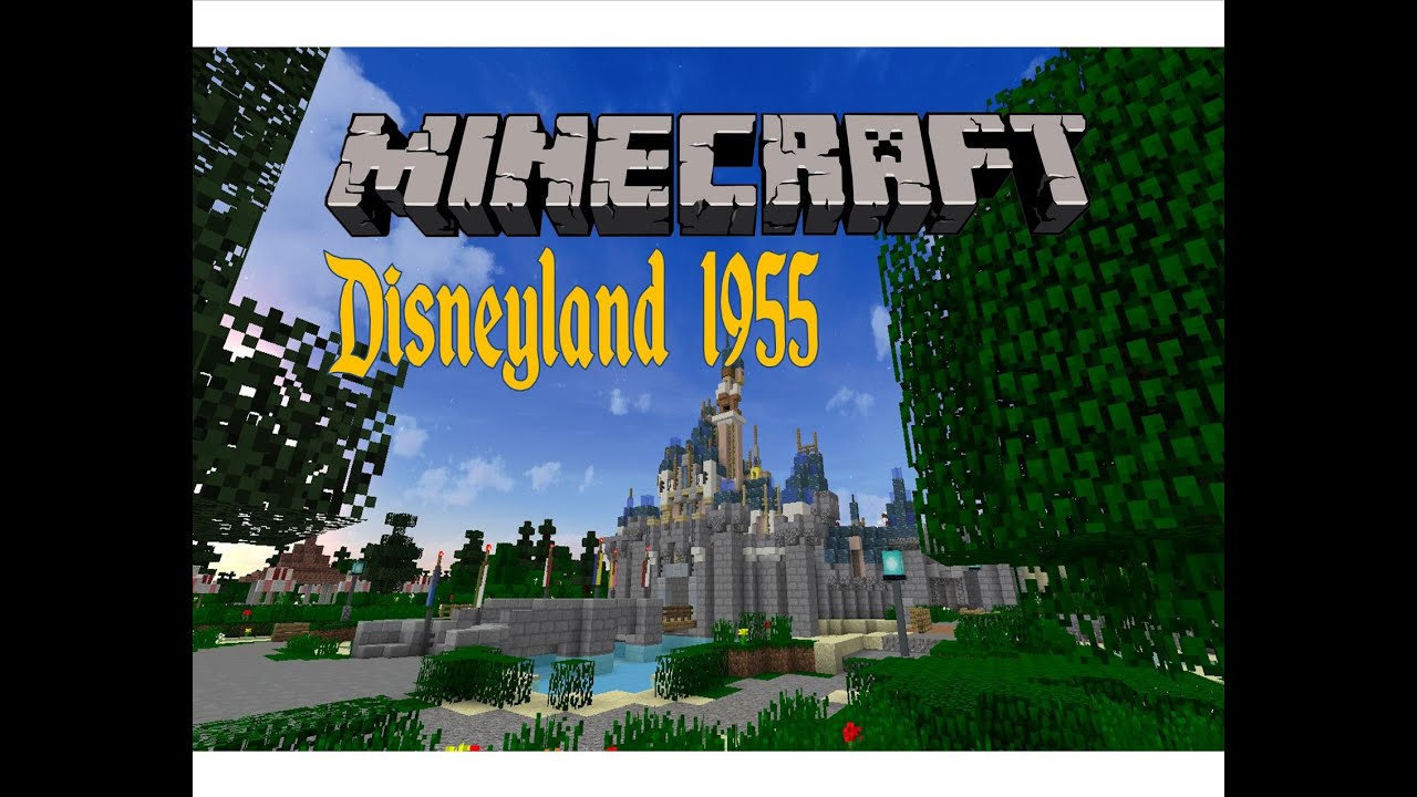Minecraft DISNEYLAND 1955 Recreation!