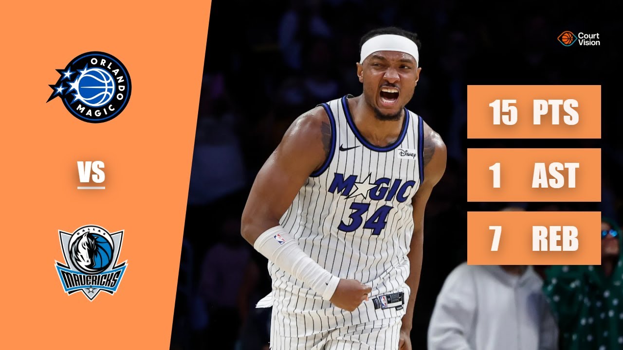 Wendell Carter Jr. - 15 Points, 1 Assist, 7 Rebounds vs Mavericks - 2025-26 Regular Season