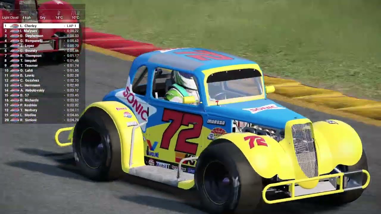 AMS2|P7 Single Player AI|34 Ford Coupe Legends Mod|Watkins Glen